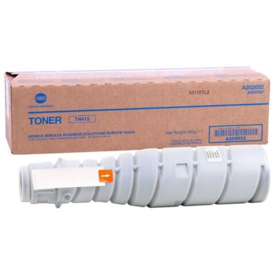 Konica Minolta TN-415 A202052 Orjinal Fotokopi Toneri - Bizhub 42 T7110 Konica Minolta TN-415 A202052 Orjinal Fotokopi Toneri - Bizhub 42 T7110
