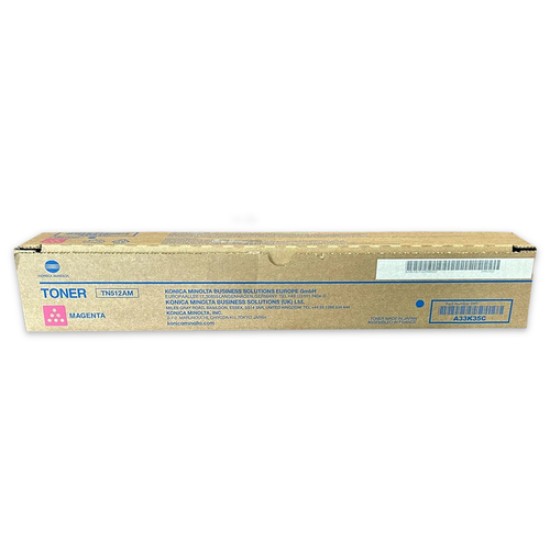 Konica Minolta TN-512AM A33K35C Kırmızı Orjinal Toner - C454 / C554 Konica Minolta TN-512AM A33K35C Kırmızı Orjinal Toner - C454 / C554