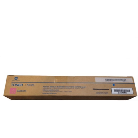 Konica Minolta TN-512M A33K35H Kırmızı Orjinal Toner - C454 / C554 Konica Minolta TN-512M A33K35H Kırmızı Orjinal Toner - C454 / C554