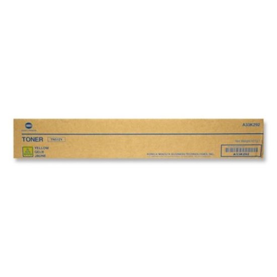 Konica Minolta TN-512Y A33K252 Sarı Orjinal Toner - Bizhub C454 / C554 T6899 Konica Minolta TN-512Y A33K252 Sarı Orjinal Toner - Bizhub C454 / C554 T6899