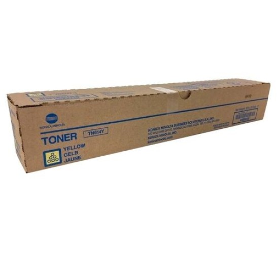 Konica Minolta TN-514Y A9E8250 Sarı Orjinal Toner - C458 / C558 T13136 Konica Minolta TN-514Y A9E8250 Sarı Orjinal Toner - C458 / C558 T13136