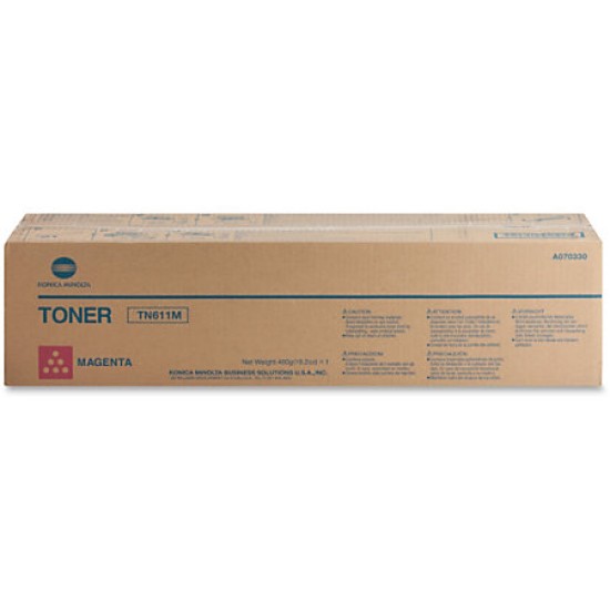 Konica Minolta TN-611M A070330 Kırmızı Orjinal Toner - C451 / C650 T6696 Konica Minolta TN-611M A070330 Kırmızı Orjinal Toner - C451 / C650 T6696