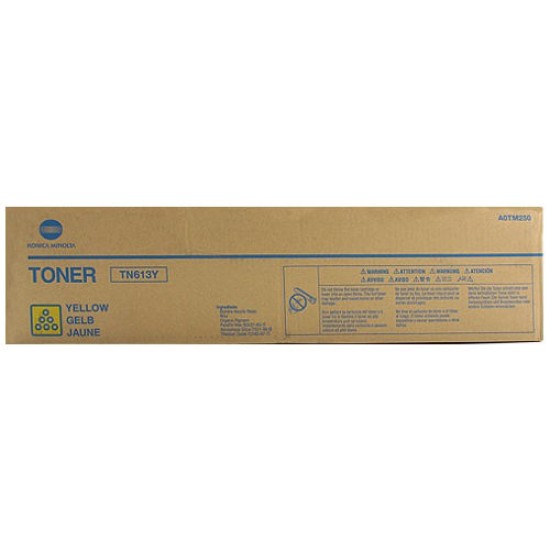 Konica Minolta TN-613Y A0TM230 Sarı Orjinal Toner - C452 / C552 T11050 Konica Minolta TN-613Y A0TM230 Sarı Orjinal Toner - C452 / C552 T11050