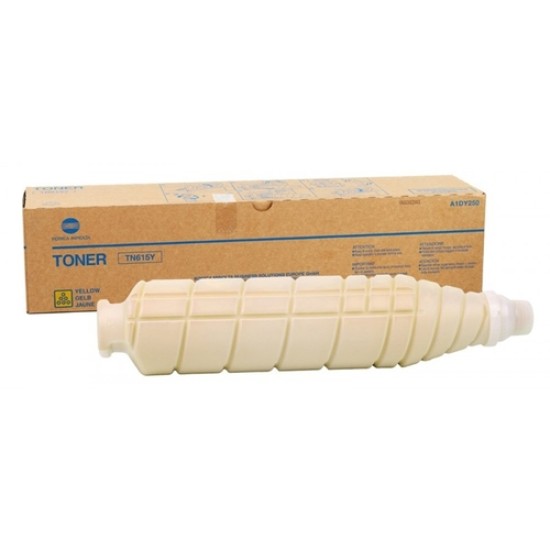 Konica Minolta TN-615Y A1DY250 Sarı Orjinal Toner - C8000 Konica Minolta TN-615Y A1DY250 Sarı Orjinal Toner - C8000