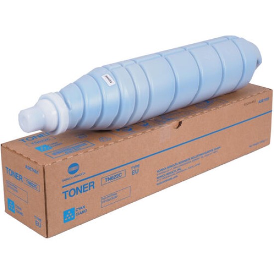 Konica Minolta TN-622C A5E7451 Mavi Orjinal Toner - C1085 / C1100 T13776 Konica Minolta TN-622C A5E7451 Mavi Orjinal Toner - C1085 / C1100 T13776