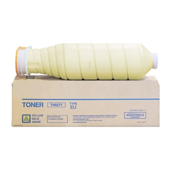 Konica Minolta TN-627 ACVV250 Sarı Orjinal Toner - C-12000 / C-14000 Konica Minolta TN-627 ACVV250 Sarı Orjinal Toner - C-12000 / C-14000