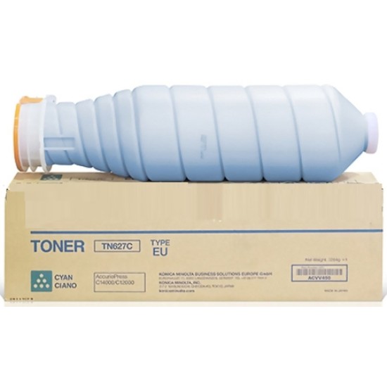 Konica Minolta TN-627 ACVV450 Mavi Orjinal Toner - C-12000 / C-14000 Konica Minolta TN-627 ACVV450 Mavi Orjinal Toner - C-12000 / C-14000
