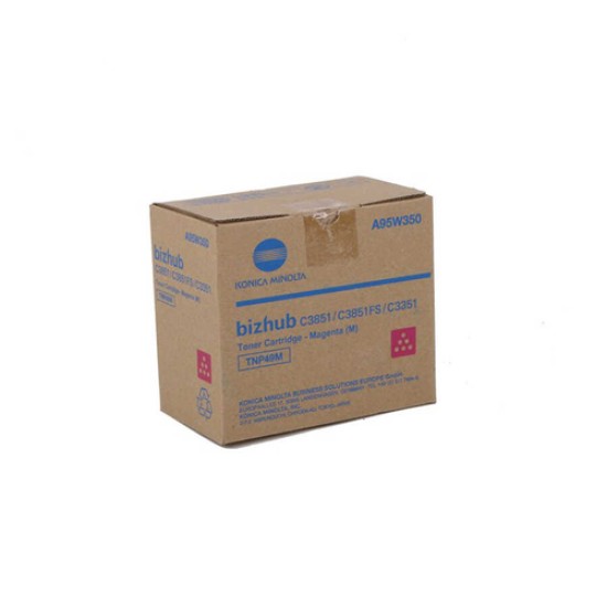 Konica Minolta TNP-49M A95W350 Kırmızı Orjinal Toner - C3351 / C3851 T15472 Konica Minolta TNP-49M A95W350 Kırmızı Orjinal Toner - C3351 / C3851 T15472