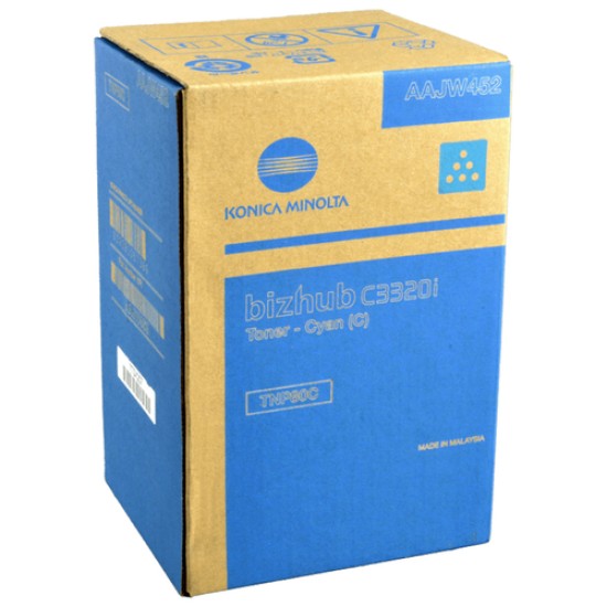 Konica Minolta TNP-80 AAJW452 Mavi Orjinal Toner - C3320i Konica Minolta TNP-80 AAJW452 Mavi Orjinal Toner - C3320i