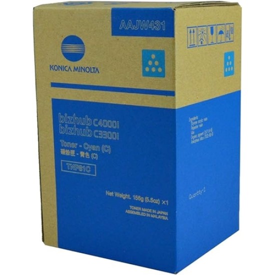 Konica Minolta TNP-81C AAJW431 Mavi Orjinal Toner - C3300i Konica Minolta TNP-81C AAJW431 Mavi Orjinal Toner - C3300i