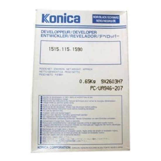 Konica Minolta UA946-207 Orjinal Developer - 1500 / 1503 T10116 Konica Minolta UA946-207 Orjinal Developer - 1500 / 1503 T10116