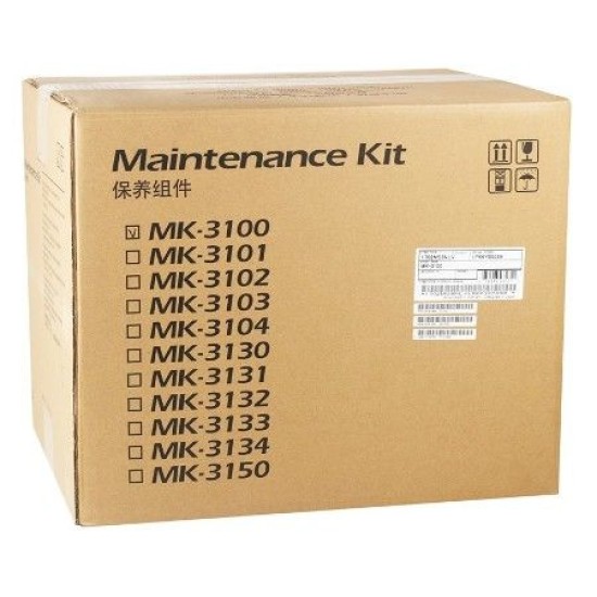 Kyocera MK-3100 1702MS8NL0 Orjinal Bakım Kiti - Ecosys M3040 / M3540 T9228 Kyocera MK-3100 1702MS8NL0 Orjinal Bakım Kiti - Ecosys M3040 / M3540 T9228