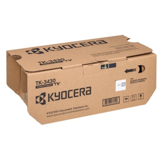 Kyocera TK-3430 1T0C0W0NL0 Siyah Orjinal Toner - MA5500ifx