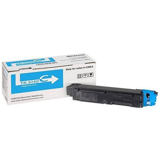 Kyocera TK-5140C 1T02NRCNL0 Mavi Orjinal Toner - M6030cdn / M6530cdn T9953 Kyocera TK-5140C 1T02NRCNL0 Mavi Orjinal Toner - M6030cdn / M6530cdn T9953