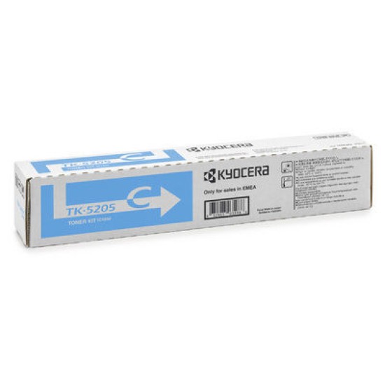 Kyocera TK-5205C 1T02R5CNL0 Mavi Orjinal Toner - TasKalfa 356Ci T9237