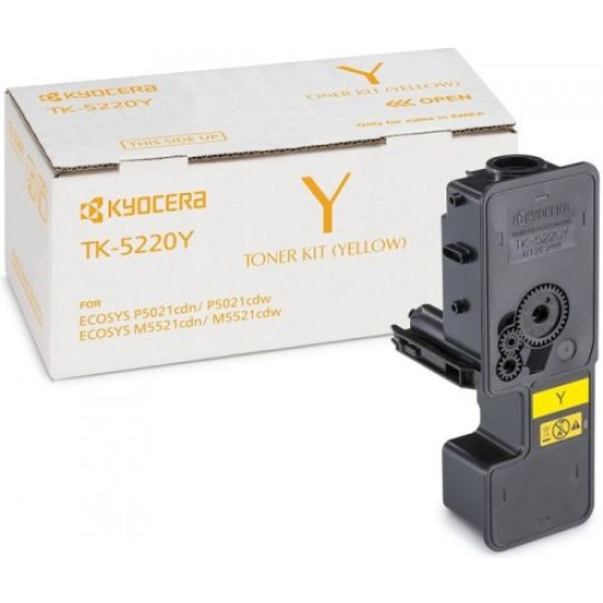 Kyocera TK-5220Y 1T02R9ANL1 Sarı Orjinal Toner - P5021 / M5521 T9231