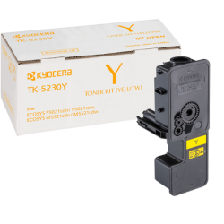 Kyocera TK-5230Y 1T02R9ANL0 Sarı Orjinal Toner - P5021 / M5521 T11593 Kyocera TK-5230Y 1T02R9ANL0 Sarı Orjinal Toner - P5021 / M5521 T11593