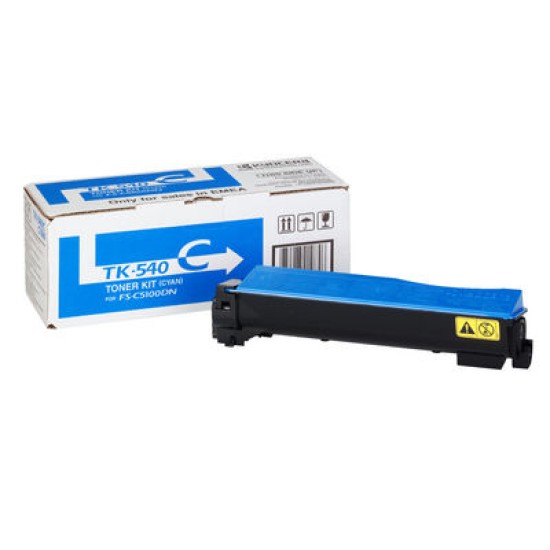 Kyocera TK-540C 1T02HLCEU0 Mavi Orjinal Toner - FS-C5100DN T7443
