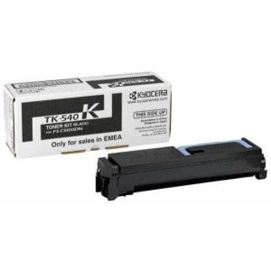 Kyocera TK-540K 1T02HL0EU0 Siyah Orjinal Toner - FS-C5100DN T7442