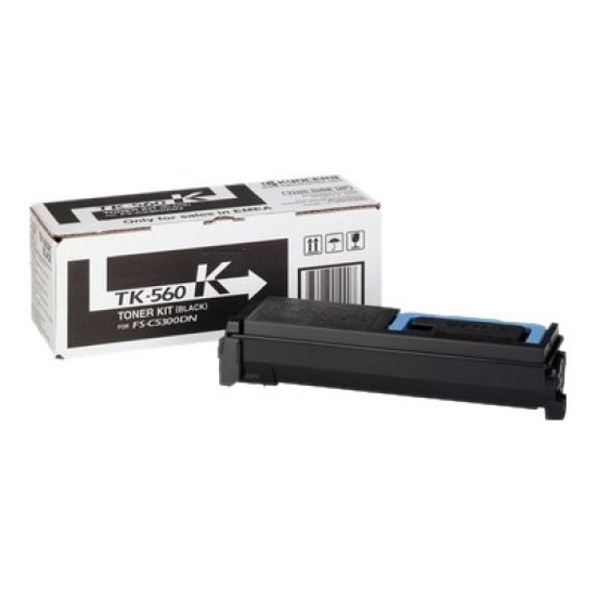 Kyocera TK-560K 1T02HN0EU0 Siyah Orjinal Toner - FS-C5300 / FS-C5350 T5021