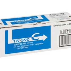 Kyocera TK-590C 1T02KVCNL0 Mavi Orjinal Toner - FS-C2026 / C2126 T4231 Kyocera TK-590C 1T02KVCNL0 Mavi Orjinal Toner - FS-C2026 / C2126 T4231