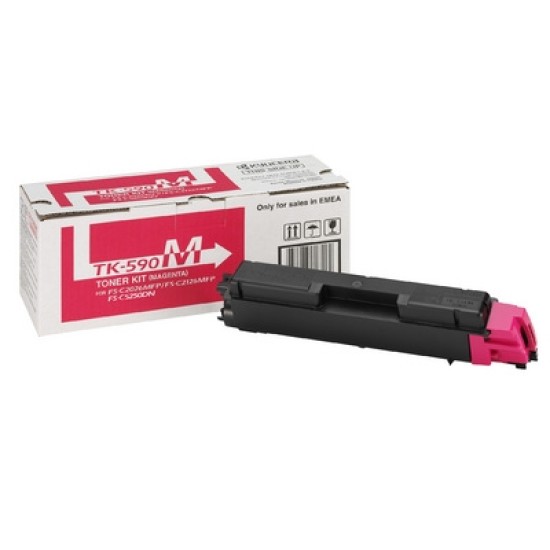 Kyocera TK-590M 1T02KVBNL0 Kırmızı Orjinal Toner - FS-C2026 / C2126 T3280
