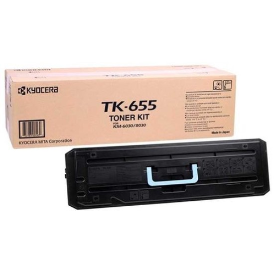 Kyocera TK-655 1T02FB0EU0 Siyah Orjinal Toner - KM-6030 / KM-8030 T12042
