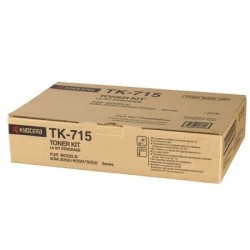 Kyocera TK-715 1T02GR0EU0 Siyah Orjinal Toner - KM-3050 / KM-4050 T5284 Kyocera TK-715 1T02GR0EU0 Siyah Orjinal Toner - KM-3050 / KM-4050 T5284