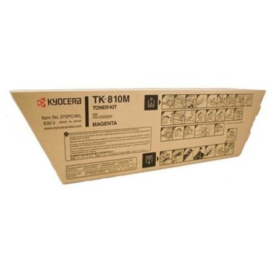 Kyocera TK-810M 370PC4KL Kırmızı Orjinal Toner - FS-C8026DN / FS-C8026DTN T11382