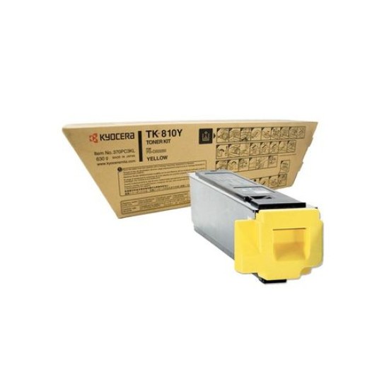 Kyocera TK-810Y 370PC3KL Sarı Orjinal Toner - FS-C8026DN / FS-C8026DTN T11383