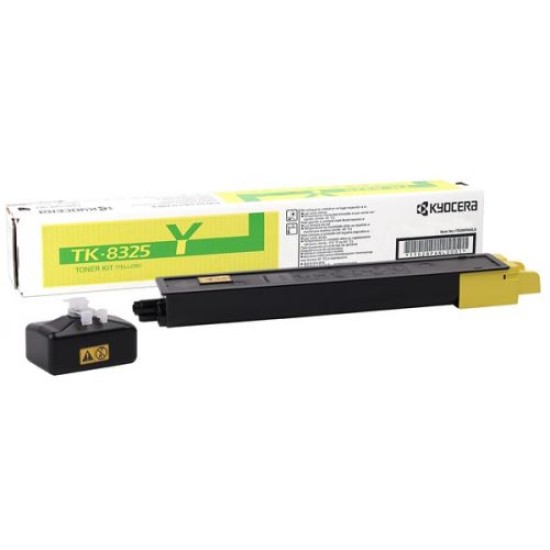 Kyocera TK-8325Y 1T02NPANL0 Sarı Orjinal Toner - TasKalfa 2551ci T6596 Kyocera TK-8325Y 1T02NPANL0 Sarı Orjinal Toner - TasKalfa 2551ci T6596