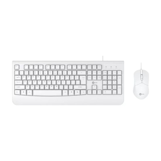 Lenovo Lecoo CM105 USB Kablolu Beyaz Türkçe Q Klavye & Mouse Set