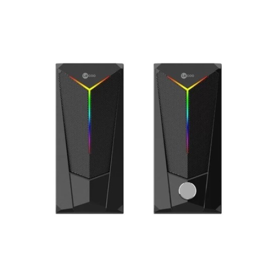Lenovo Lecoo DS104 RGB Aydınlatmalı USB + 3.5mm Jack 6W Kablolu Kompakt Masaüstü Siyah Hoparlör Lenovo Lecoo DS104 RGB Aydınlatmalı USB + 3.5mm Jack 6W Kablolu Kompakt Masaüstü Siyah Hoparlör