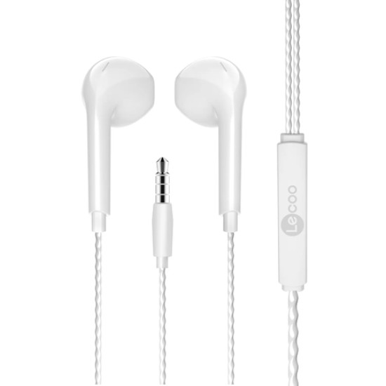 Lenovo Lecoo EH104W 3.5mm Jacklı Beyaz Kulak İçi Mikrofonlu Kulaklık Lenovo Lecoo EH104W 3.5mm Jacklı Beyaz Kulak İçi Mikrofonlu Kulaklık