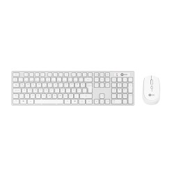Lenovo Lecoo KM2001 Kablosuz Beyaz Türkçe Q Klavye & Mouse Set