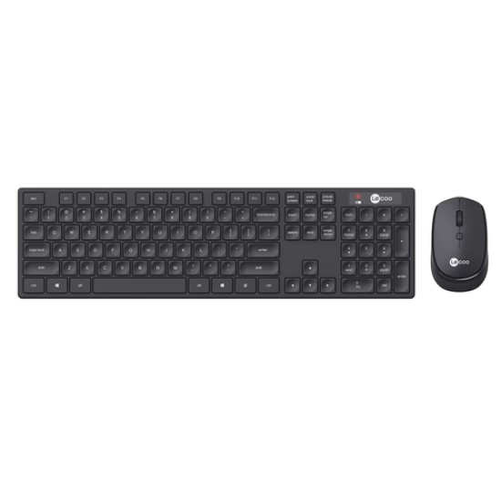 Lenovo Lecoo KM2001 Kablosuz Siyah Türkçe Q Klavye & Mouse Set Lenovo Lecoo KM2001 Kablosuz Siyah Türkçe Q Klavye & Mouse Set