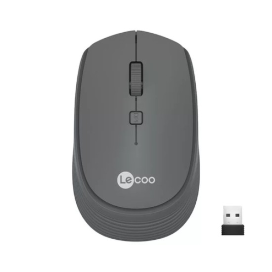 Lenovo Lecoo WS202 Kablosuz 1200DPI 4 Tuşlu Gri Optik Mouse Lenovo Lecoo WS202 Kablosuz 1200DPI 4 Tuşlu Gri Optik Mouse