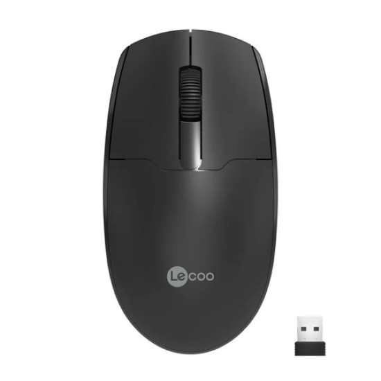 Lenovo Lecoo WS204 Kablosuz 1200DPI 3 Tuşlu Siyah Optik Mouse Lenovo Lecoo WS204 Kablosuz 1200DPI 3 Tuşlu Siyah Optik Mouse