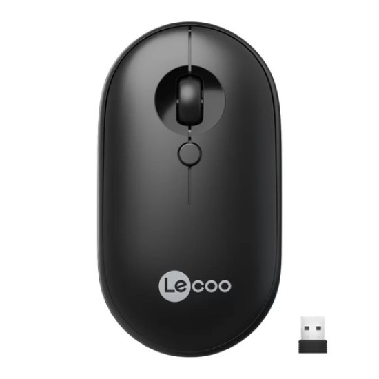 Lenovo Lecoo WS212 Kablosuz 1600DPI 4 Tuşlu Siyah Optik Mouse Lenovo Lecoo WS212 Kablosuz 1600DPI 4 Tuşlu Siyah Optik Mouse
