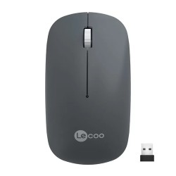 Lenovo Lecoo WS214 Kablosuz 1200DPI 3 Tuşlu Gri Optik Mouse