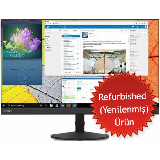 Lenovo Thinkvision S24Q-10 23.8" 60Hz 4ms 2K Monitör 61E7GAT1TK Refurbished T17629 Lenovo Thinkvision S24Q-10 23.8" 60Hz 4ms 2K Monitör 61E7GAT1TK Refurbished T17629