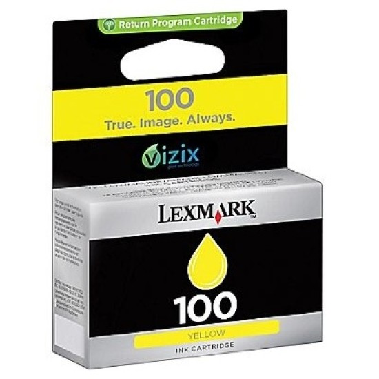 Lexmark 100Y 14N0902E Sarı Orjinal Kartuş - S810 / S815