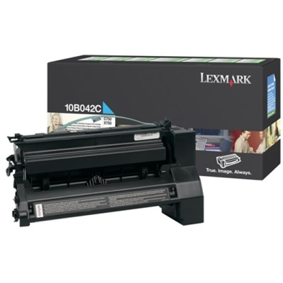 Lexmark 10B042C Mavi Orjinal Toner Yüksek Kapasite - C750 / X750 T3493 Lexmark 10B042C Mavi Orjinal Toner Yüksek Kapasite - C750 / X750 T3493