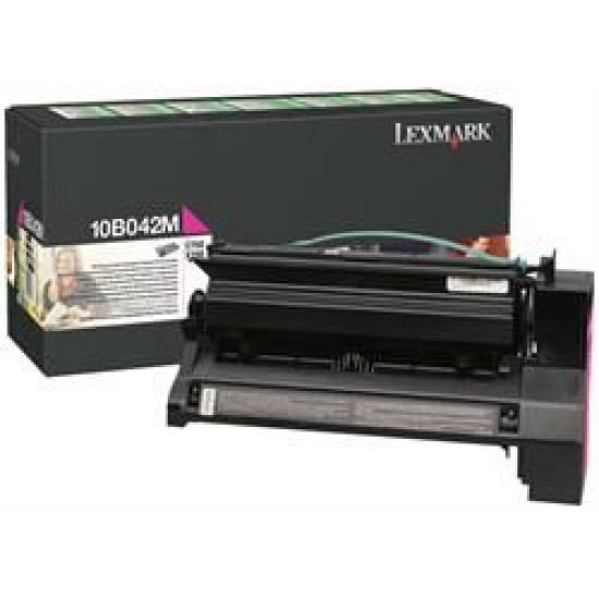 Lexmark 10B042M Kırmızı Orjinal Toner Yüksek Kapasite - C750 / X750 T9007 Lexmark 10B042M Kırmızı Orjinal Toner Yüksek Kapasite - C750 / X750 T9007