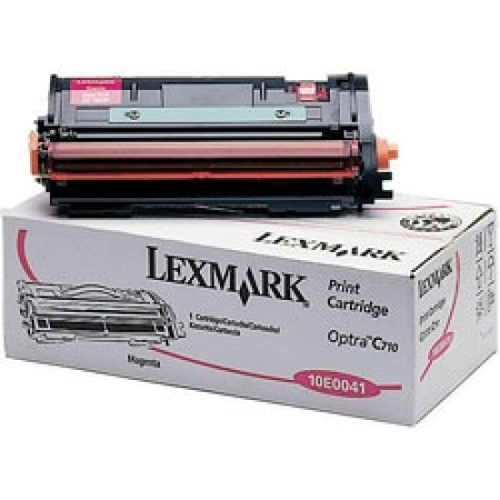 Lexmark 10E0041 Kırmızı Orjinal Toner - C710 / C710DN T3947 Lexmark 10E0041 Kırmızı Orjinal Toner - C710 / C710DN T3947
