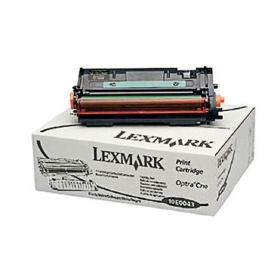 Lexmark 10E0043 Siyah Orjinal Toner - C710 / C710DN T5357 Lexmark 10E0043 Siyah Orjinal Toner - C710 / C710DN T5357