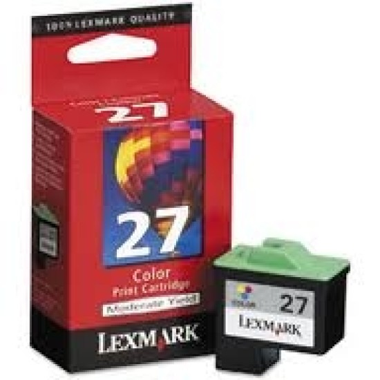 Lexmark 10N0227 27 Renkli Orjinal Kartuş - X1270 T2546
