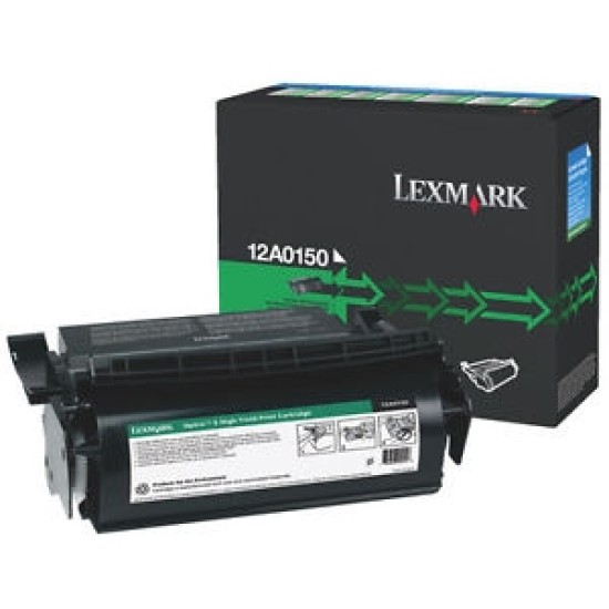 Lexmark 12A0150 Siyah Orjinal Return Toner - 1650 / 2450 T5038 Lexmark 12A0150 Siyah Orjinal Return Toner - 1650 / 2450 T5038