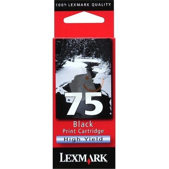 Lexmark 12A1975 75 Siyah Orjinal Kartuş - Inkjet Z11 / Z31 Lexmark 12A1975 75 Siyah Orjinal Kartuş - Inkjet Z11 / Z31