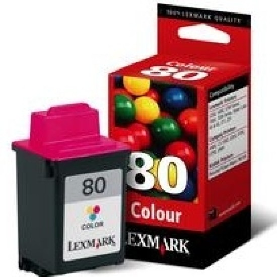 Lexmark 12A1980 80 Renkli Orjinal Kartuş - 3200 T2729 Lexmark 12A1980 80 Renkli Orjinal Kartuş - 3200 T2729